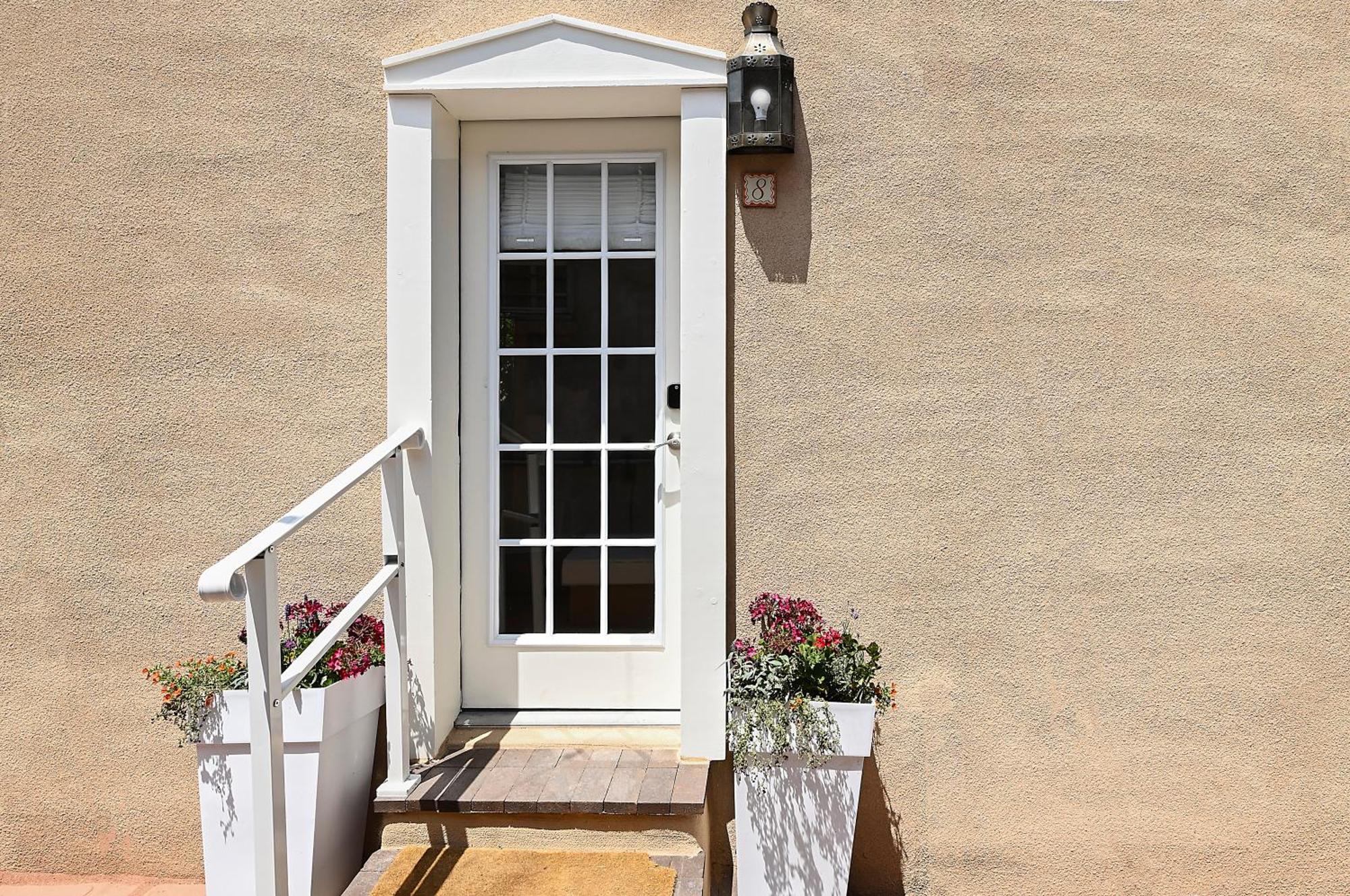 Dos Hermanas Casita 8 Downtown Courtyard Patio Санта-Фе Екстер'єр фото